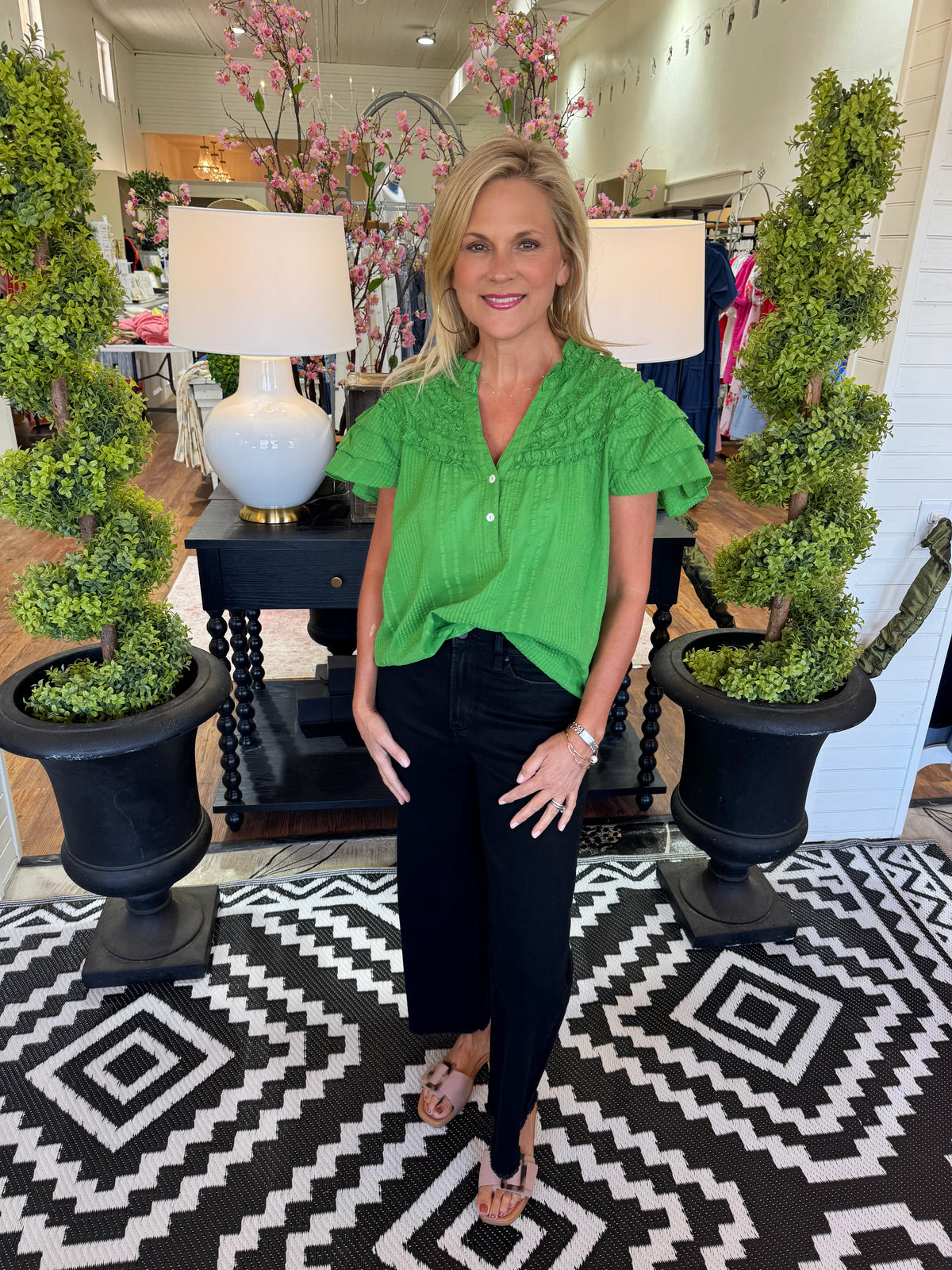 Miranda Top - Green