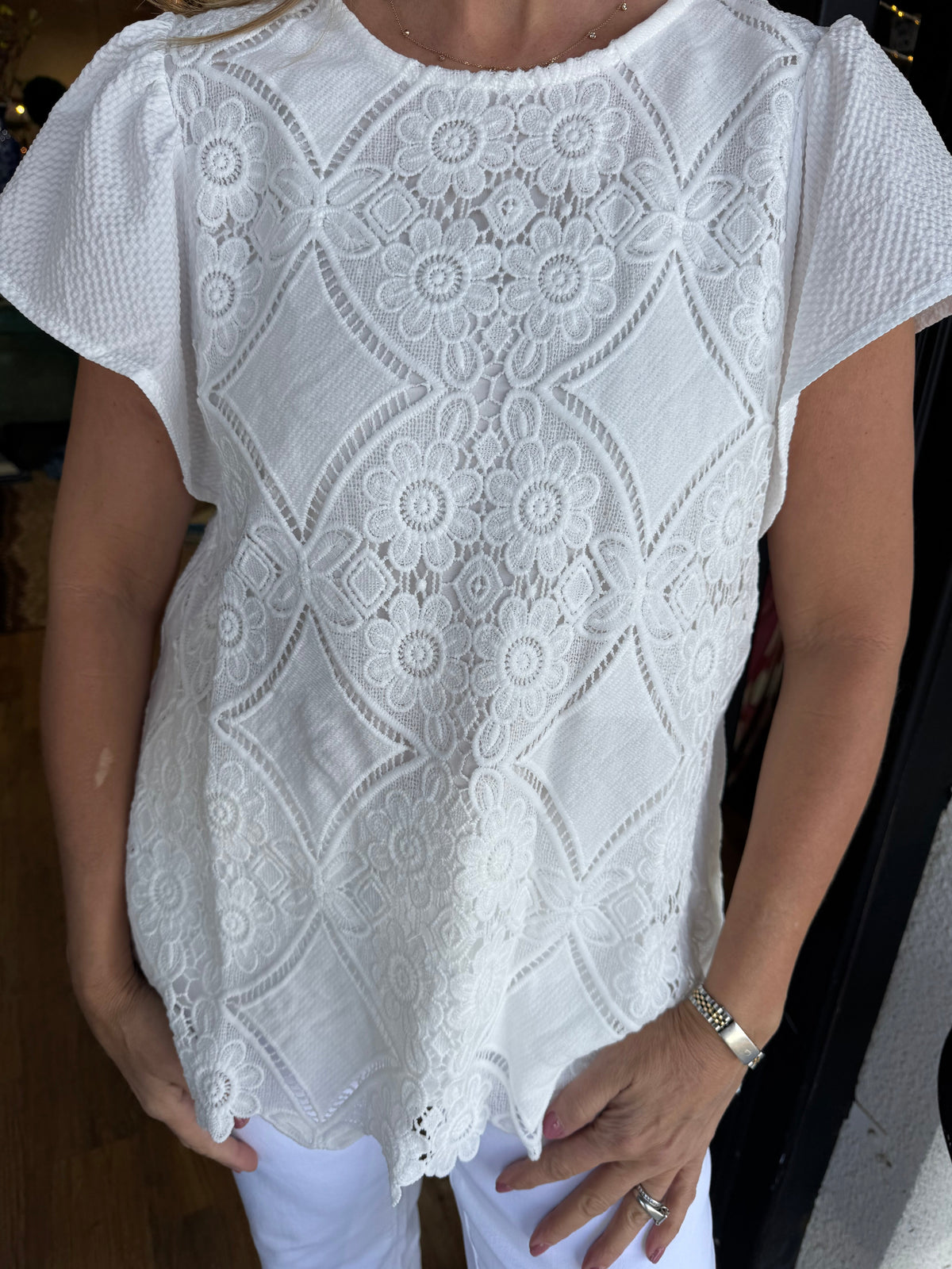 Roberta Top - Off White