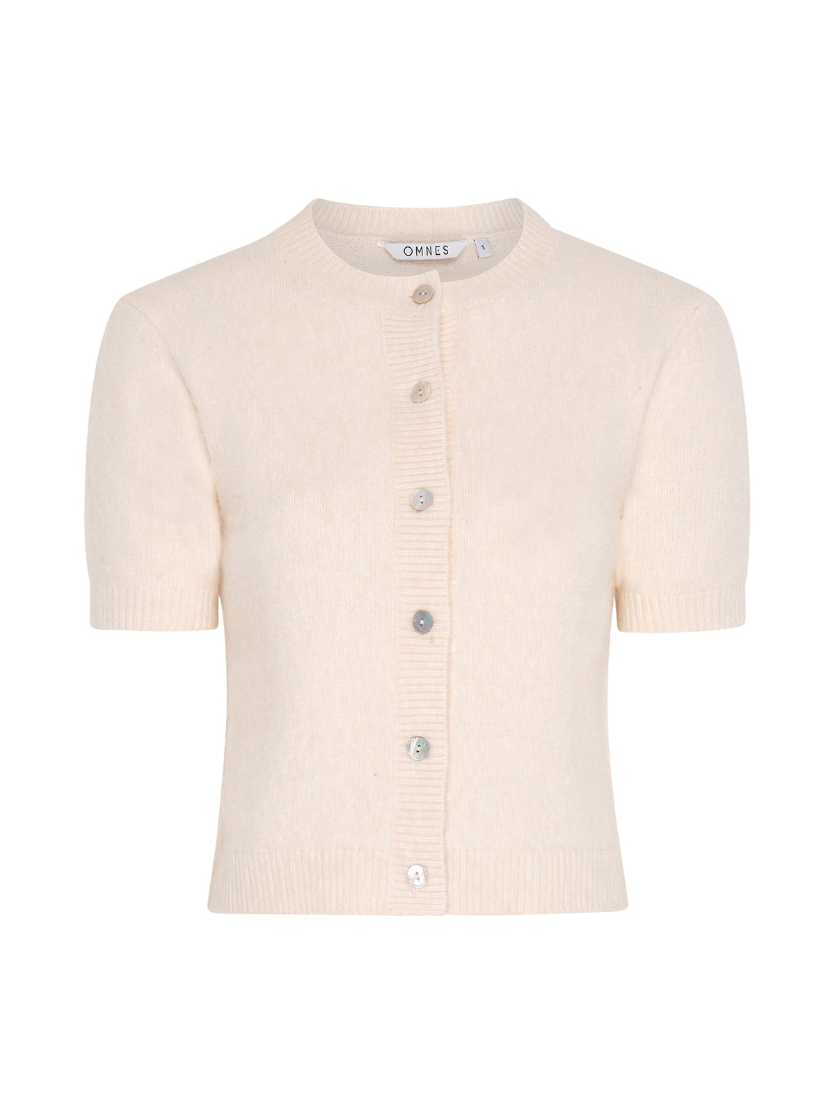Lulu Fluffy Cardigan in Cream