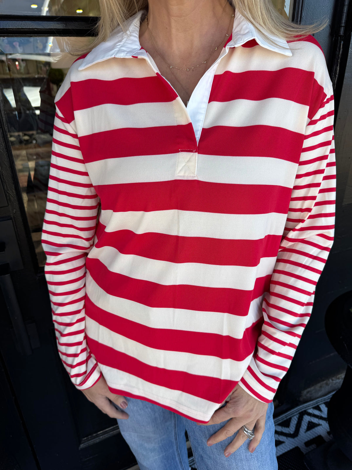Patsy Top - Red