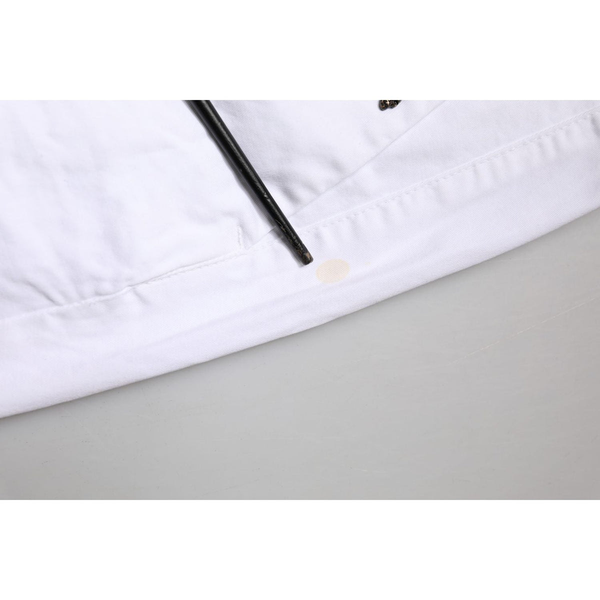 AGLINI White Skinny Fit Mid Waist Men Chino Trouser Pants