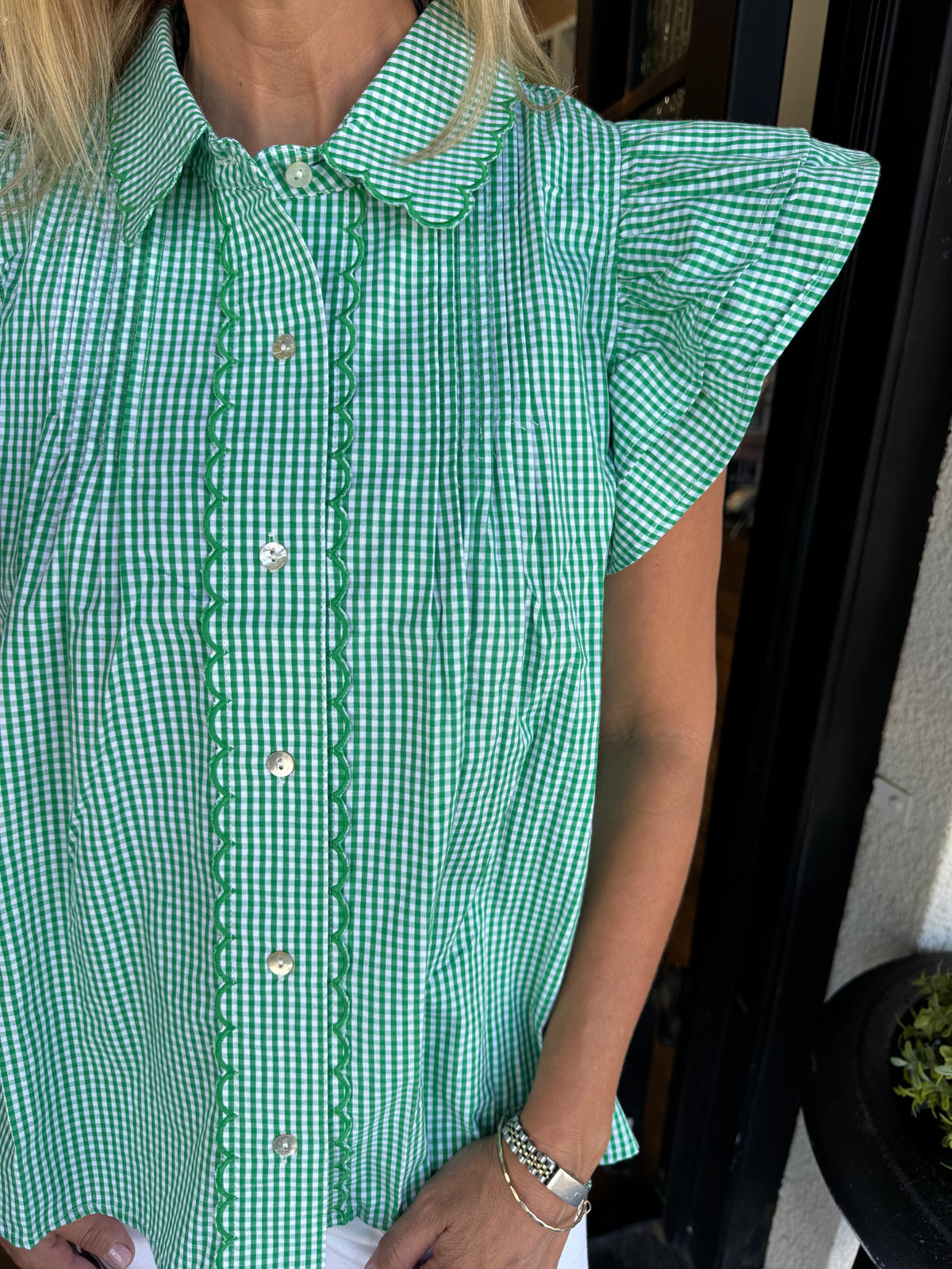 Caroline Top - Green