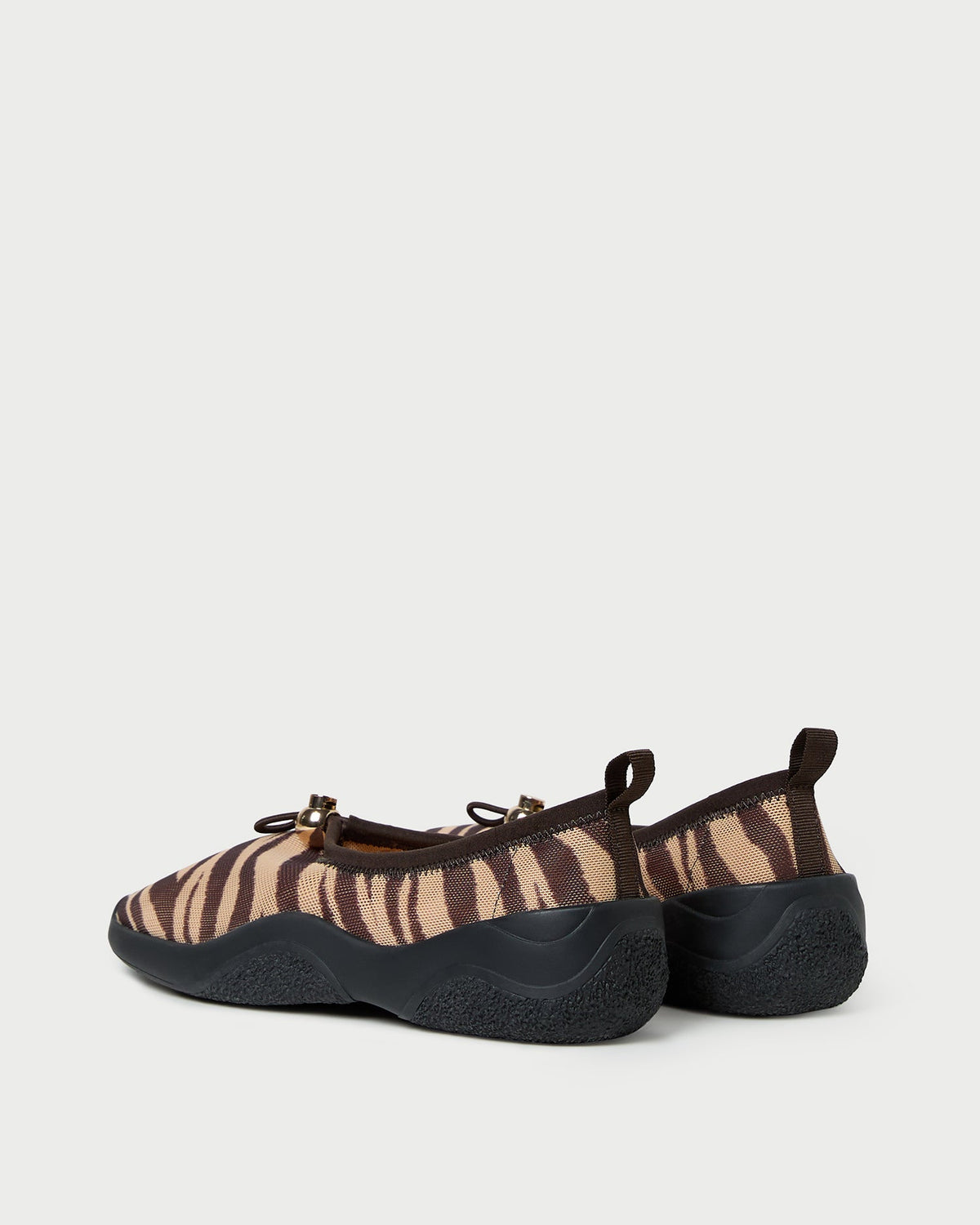 Raina Zebra Mesh Flat