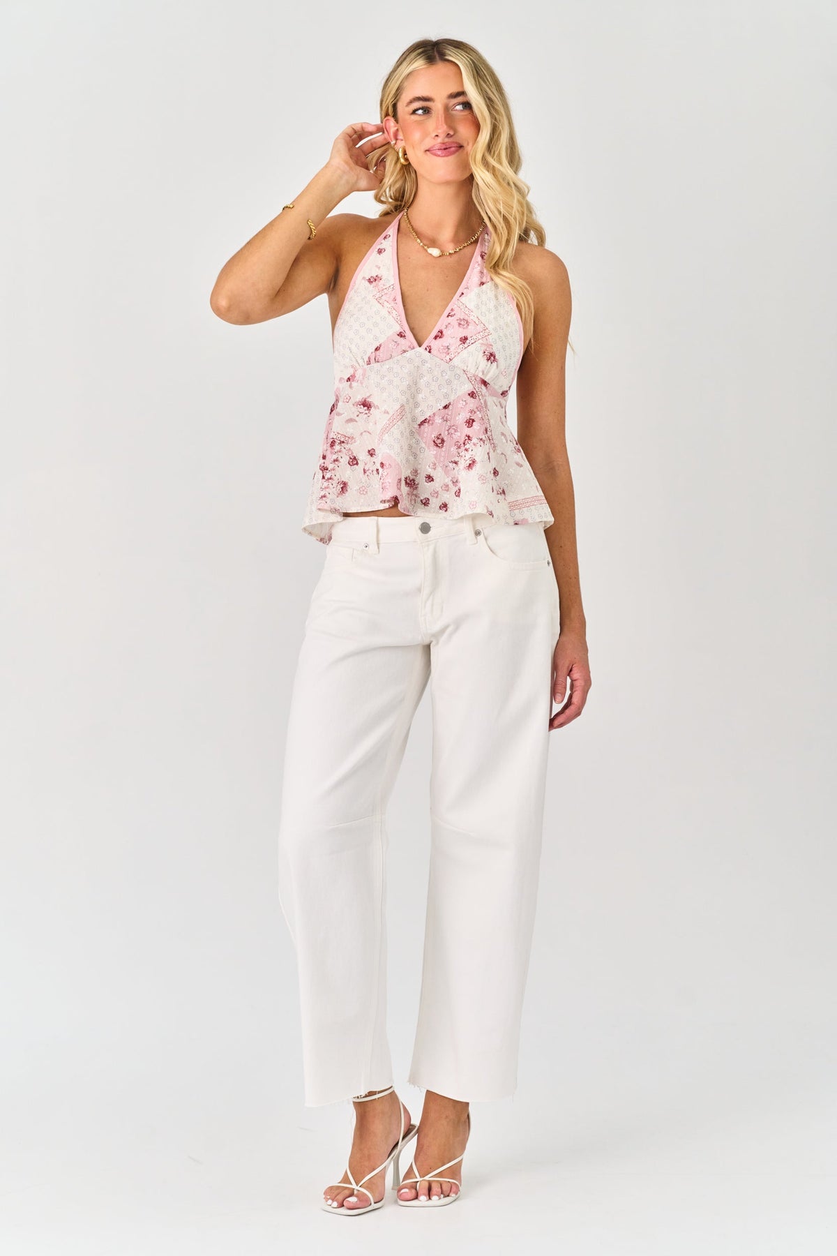 Ophelia Top in Pink