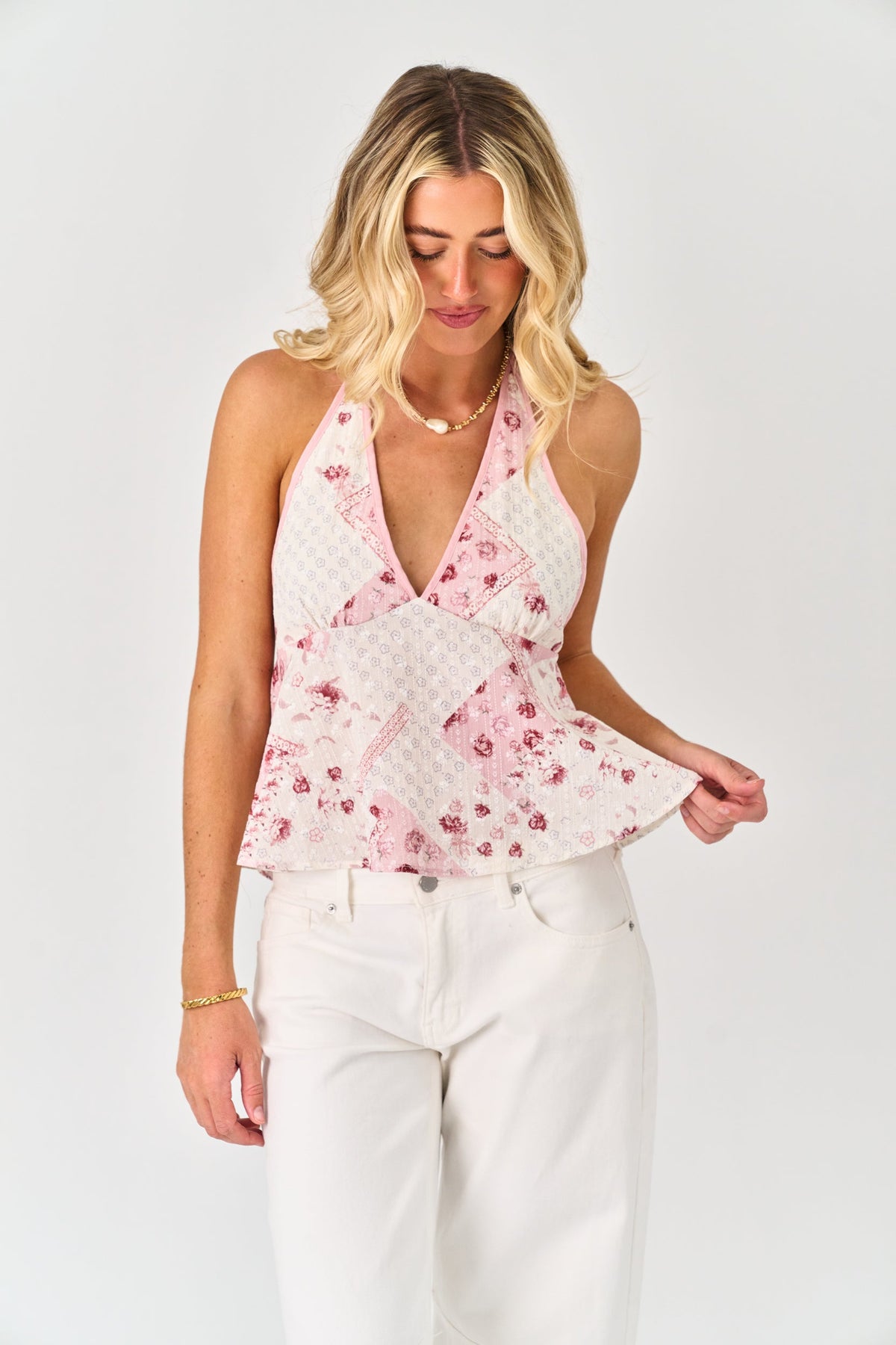 Ophelia Top in Pink