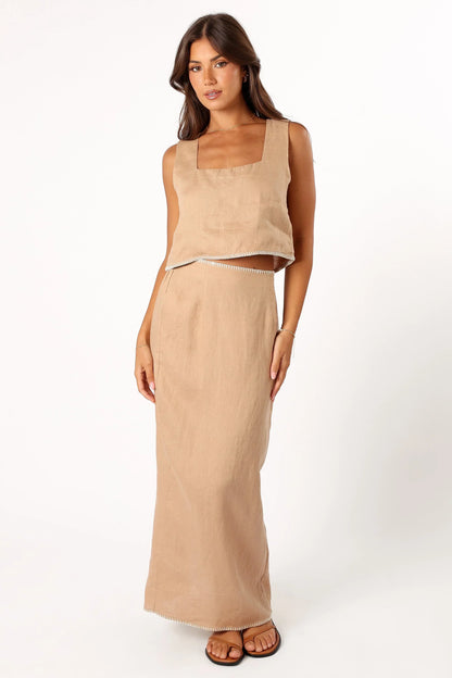 Odette Top - Camel