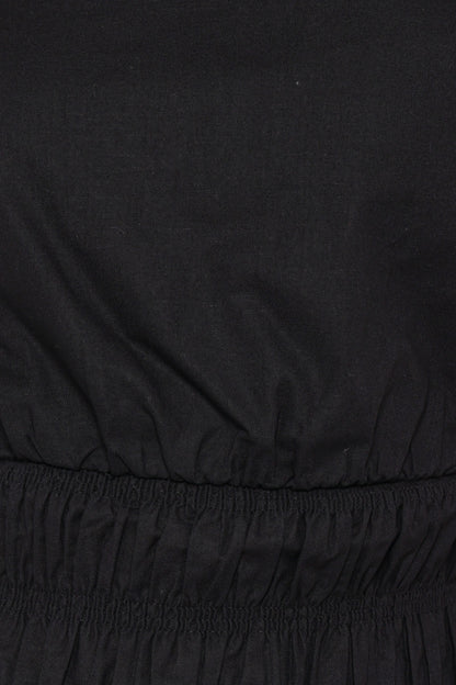 Lia Off Shoulder Top - Black