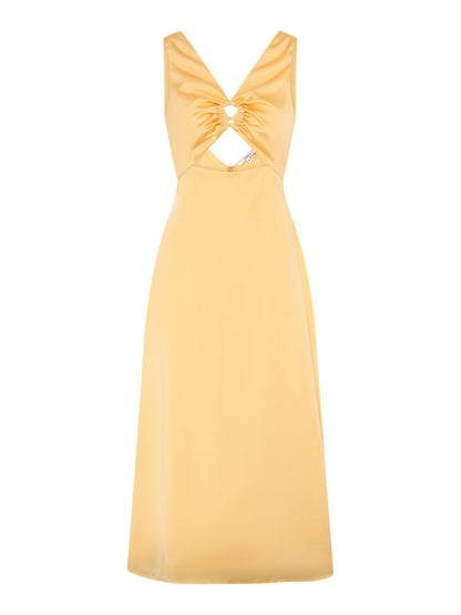 Fredricka Ring Detail Maxi Dress