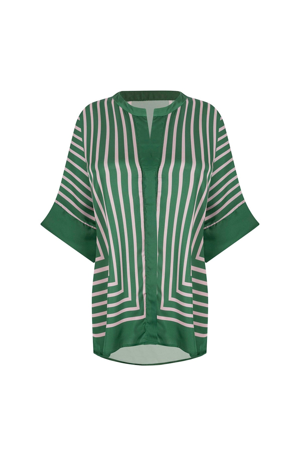 Alma Short Sleeve Top Emerald