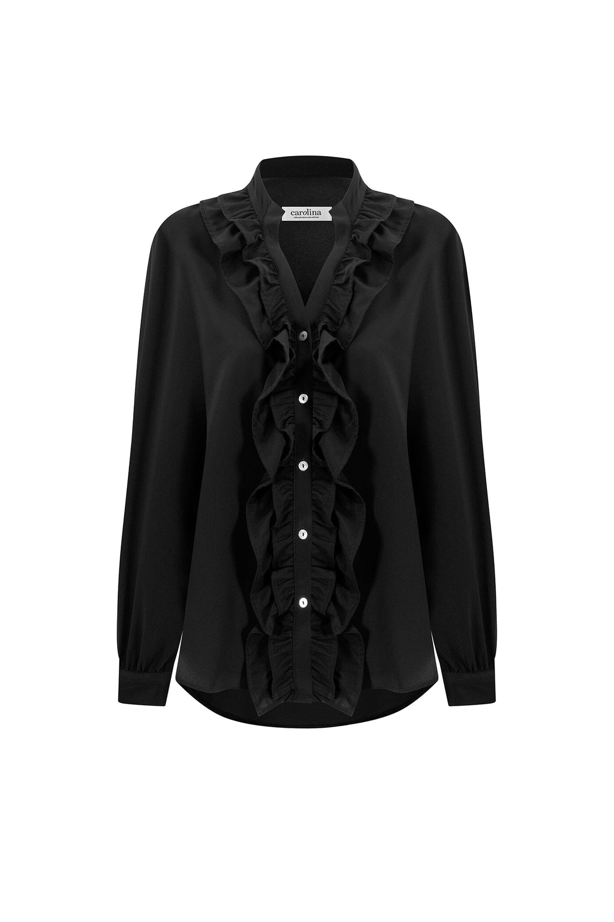 Amery Long Sleeve Top Black