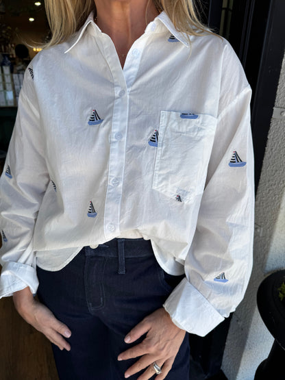 Lunden Top - White