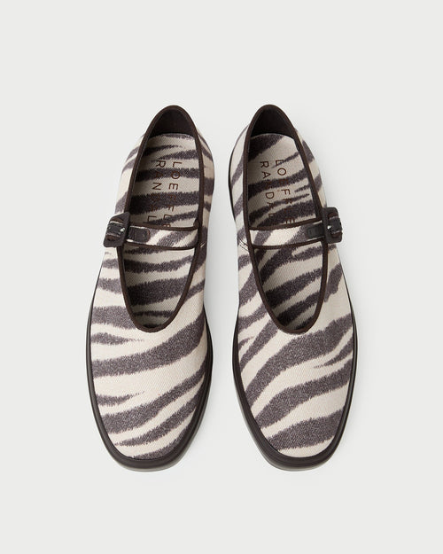 Cooper Zebra Mary Jane Sneaker