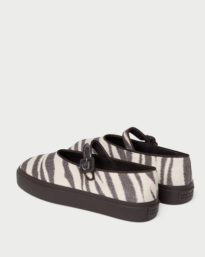 Cooper Zebra Mary Jane Sneaker