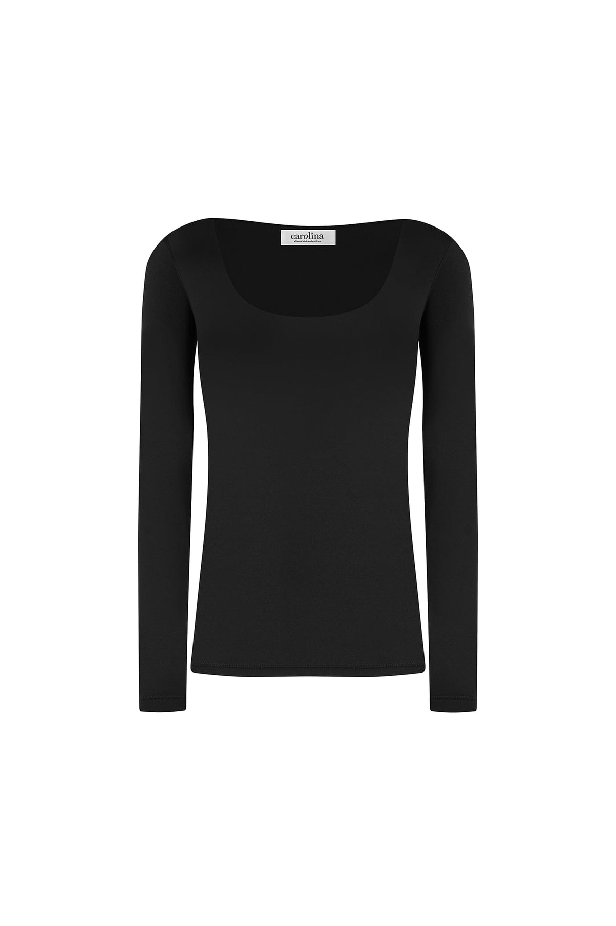 Lina Long Sleeve Top Black