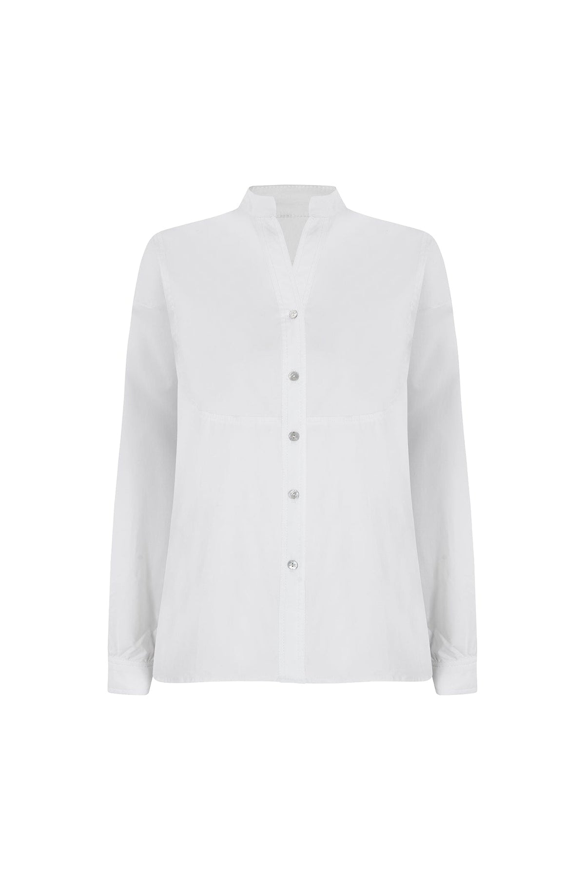Elaine Long Sleeve Top White