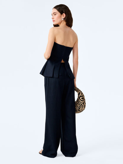 Etta Top in Navy