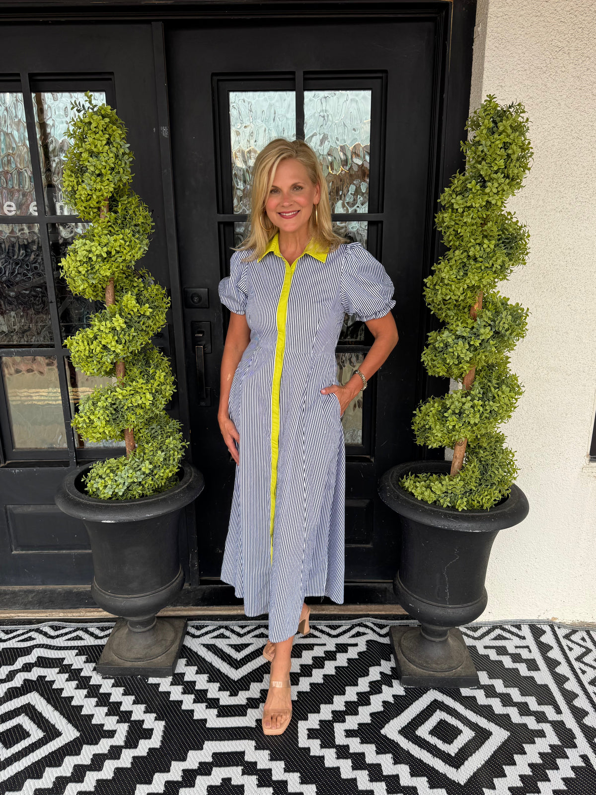 Kinsley Dress - Navy