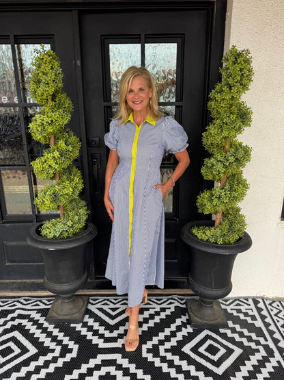 Kinsley Dress - Navy