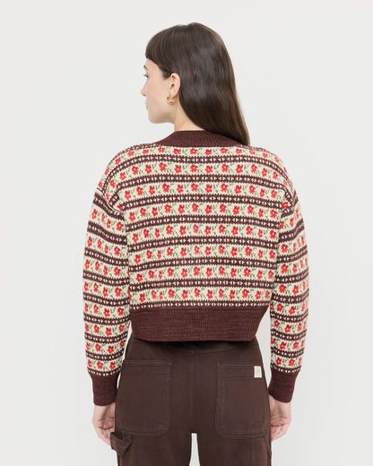 Idris Intarsia Cardigan