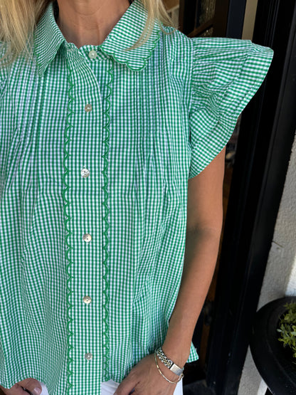 Caroline Top - Green