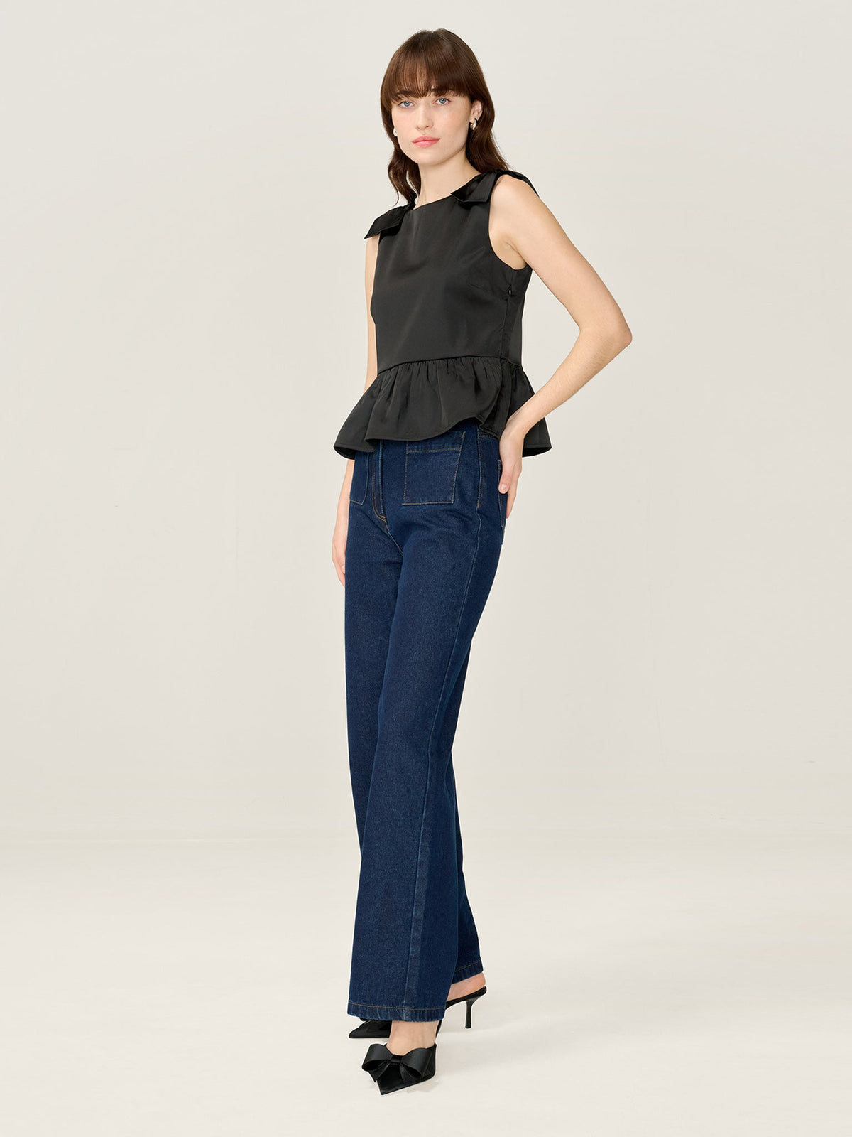 Keelee Top in Black