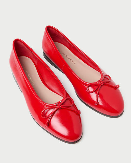 Noelle Red Ballet Flat