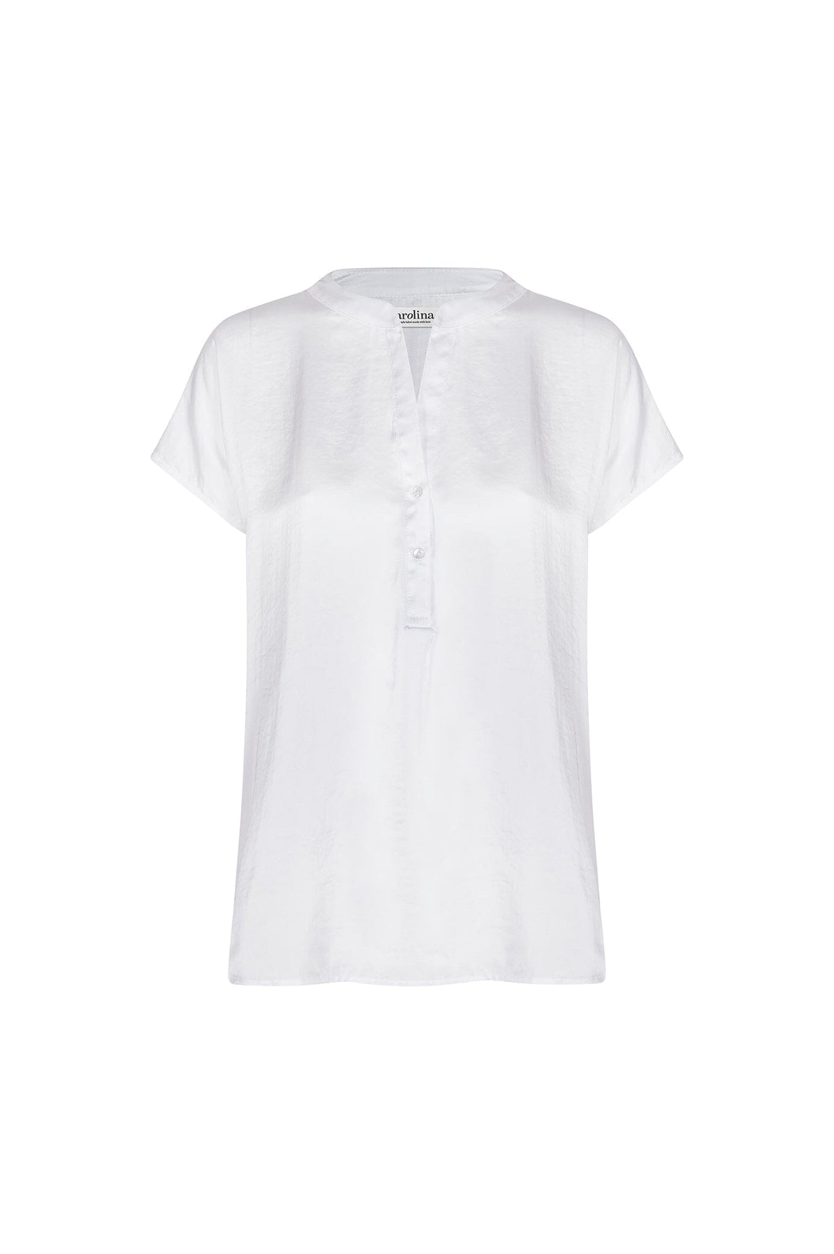 Nicole Short Sleeve Top White