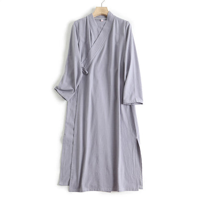 Luo Ying 落英 Falling Petals Song & Ming Pure Cotton Jiaoling Changshan Long Top