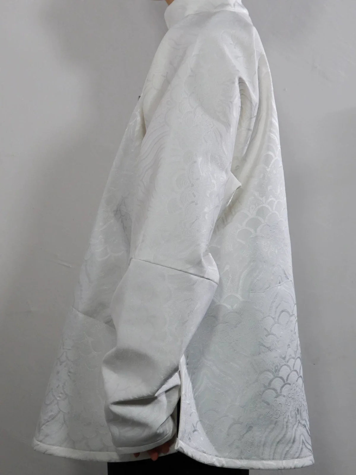 Long Lin 龙鳞 Dragon Scales Ming Dynasty Men's & Unisex Liling Duijin Ao Standing Collar Winter Top