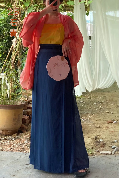 Iris 艾莉丝 36 Colors Song Dynasty Daily Chiffon Baidiequn Skirt