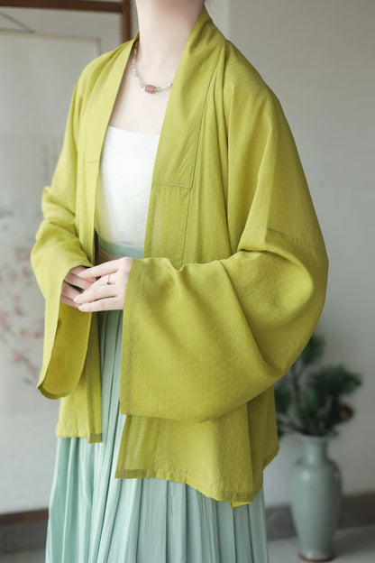 Suan Mei 酸梅 Sour Plum Song Dynasty Duanshan Various Straight Sleeve Short Tops