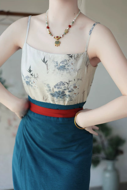 Yiban Yiban 一瓣一瓣 Petal by Petal Song Dynasty Improved Moxiong Various Patterned Tank Tops