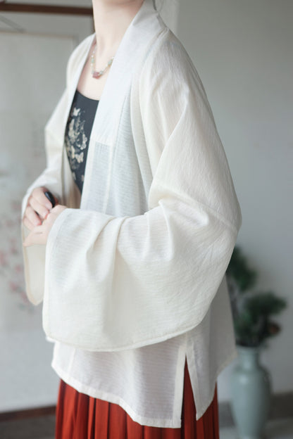 Suan Mei 酸梅 Sour Plum Song Dynasty Duanshan Various Straight Sleeve Short Tops