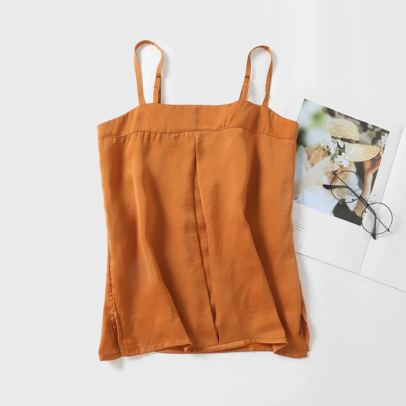 Sanjiao Zhe 三角褶 Song Dynasty Moxiong Tank Top