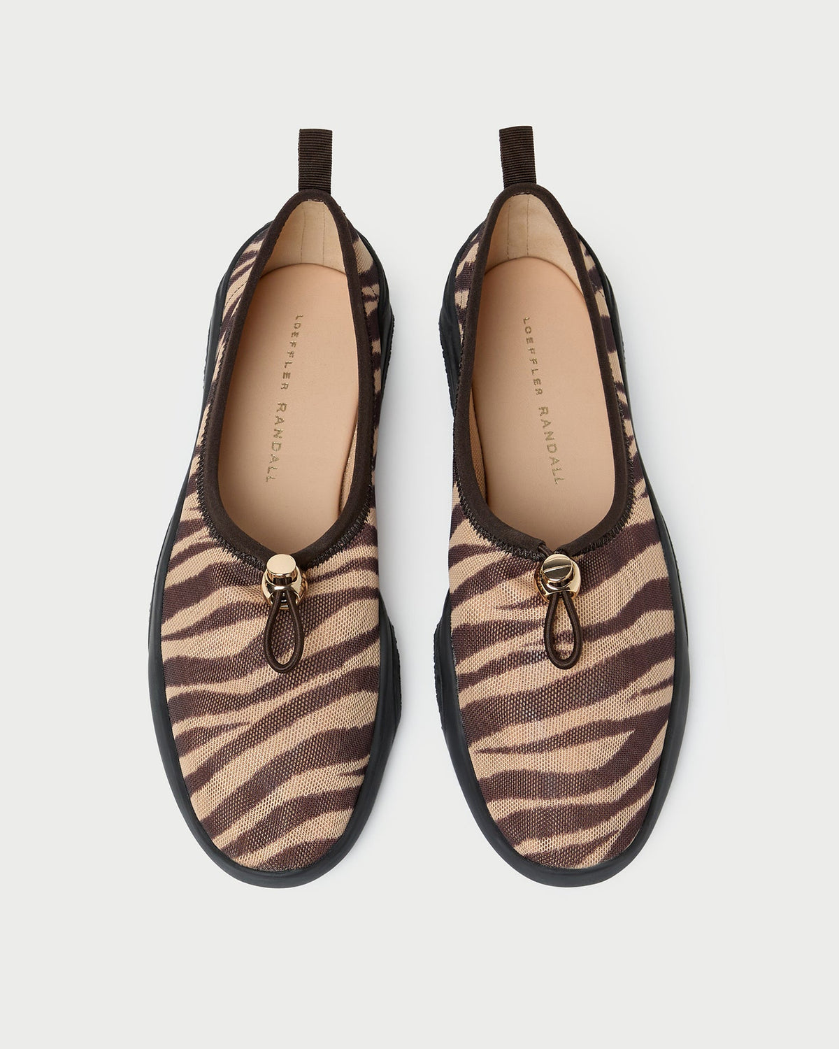 Raina Zebra Mesh Flat