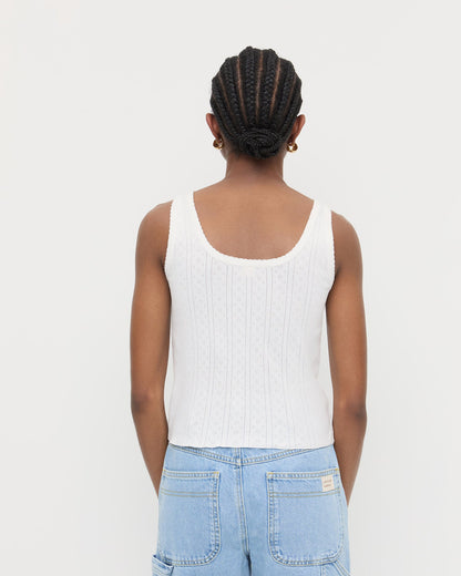 Rylee Pointelle Tank Top