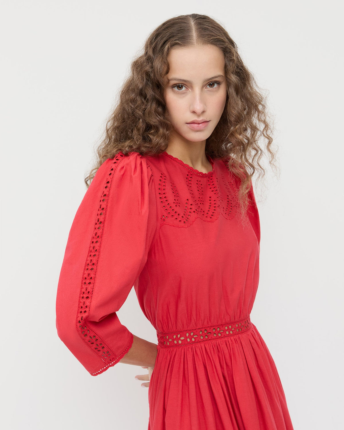 Thelma Eyelet Dress