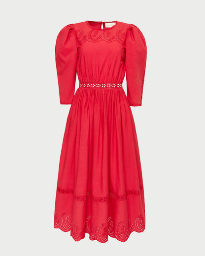 Thelma Eyelet Dress