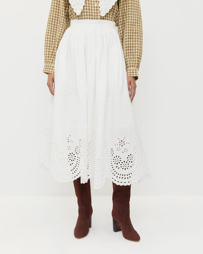 Tinsley Broderie Skirt