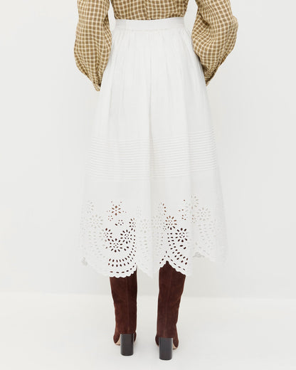 Tinsley Broderie Skirt