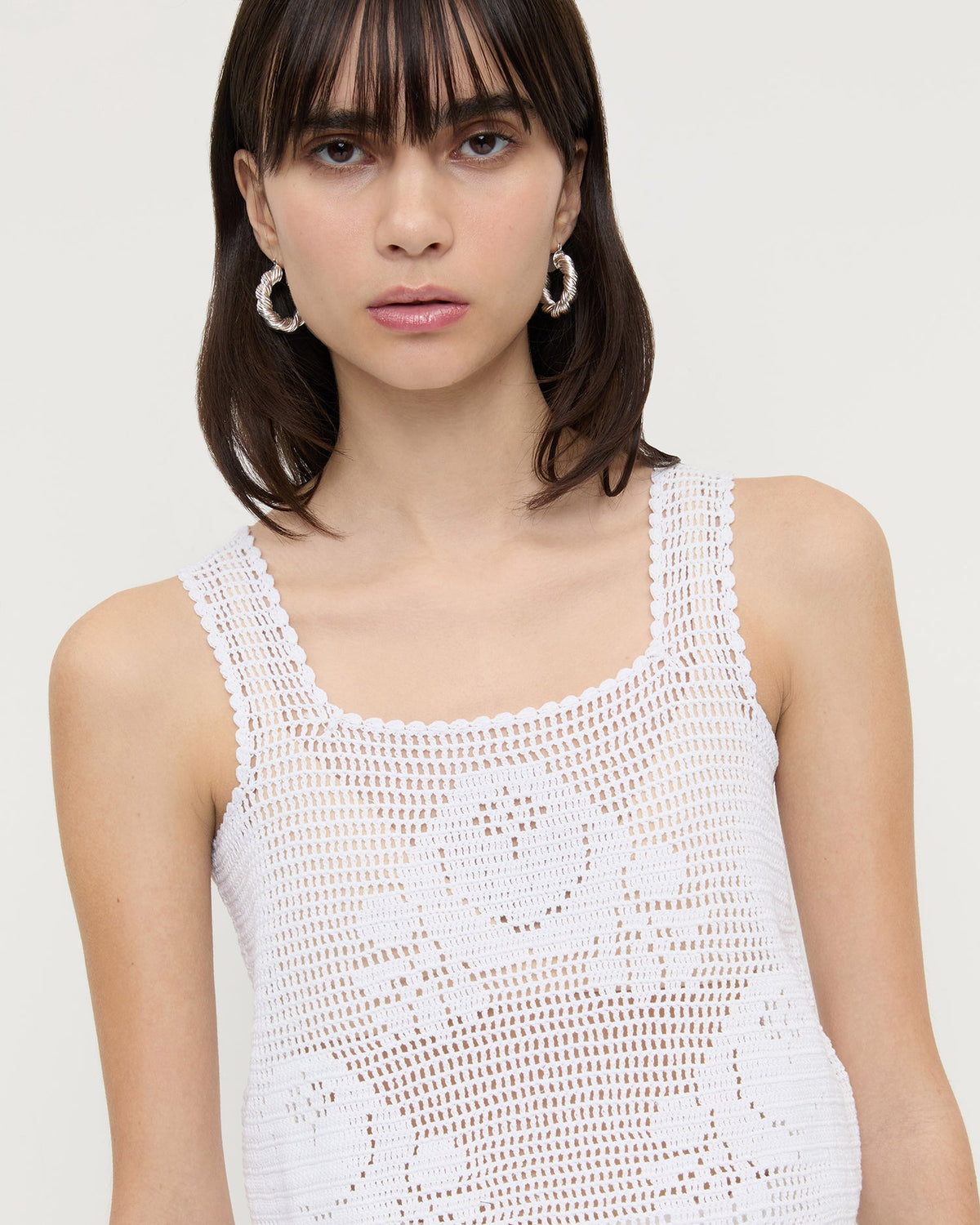 Aurelie Crochet Top