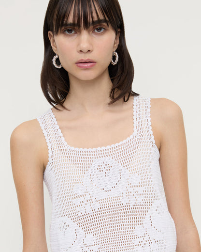 Aurelie Crochet Top