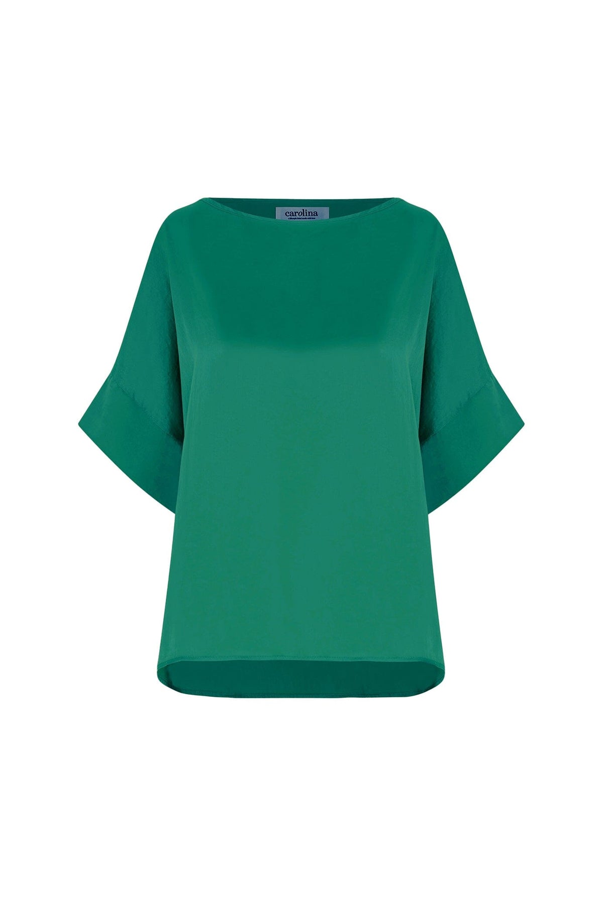 Bianca Short Sleeve Top Emerald