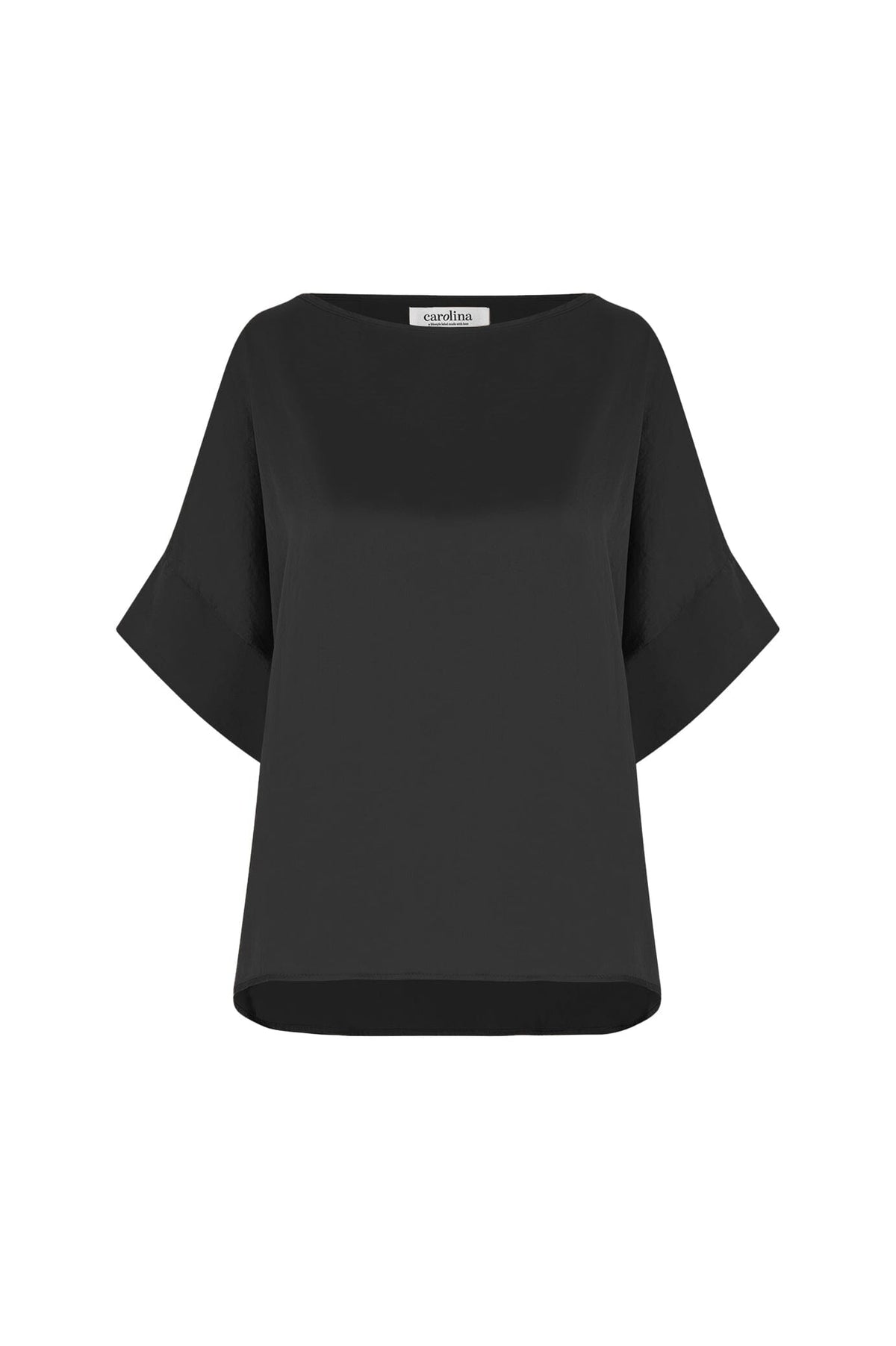 Bianca Short Sleeve Top Black