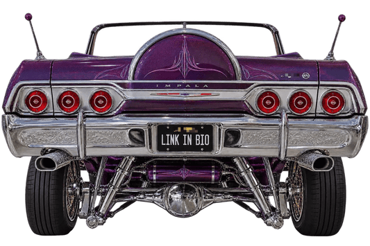 🚗 Classic Lowrider Car Rear Wall Shelf Lamp
