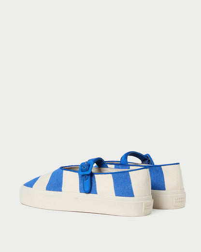 Cooper Blue Striped Mary Jane Sneaker