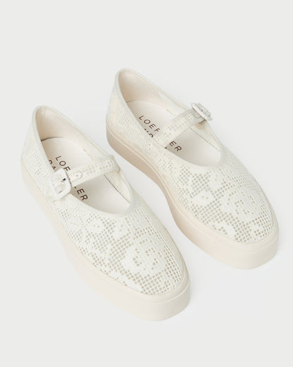 Cooper Cream Lace Mary Jane Sneaker