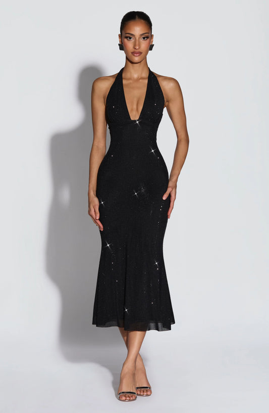 Sonora Midi Dress - Black