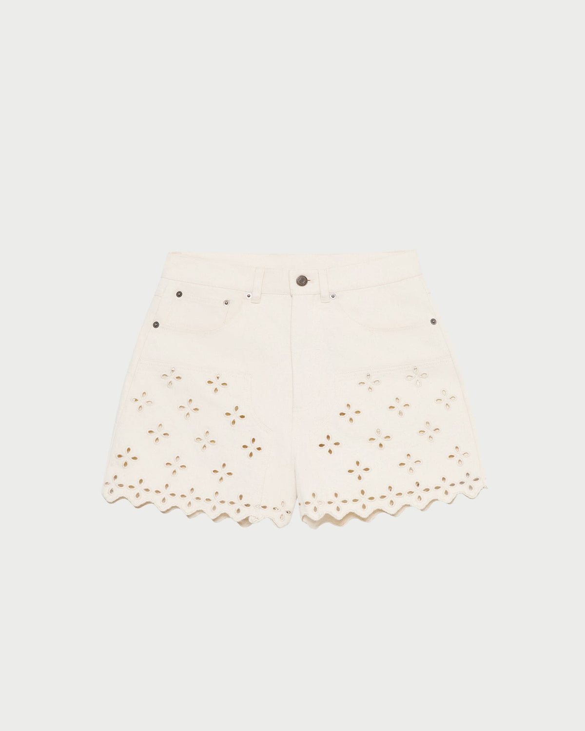 Dover Embroidered Short