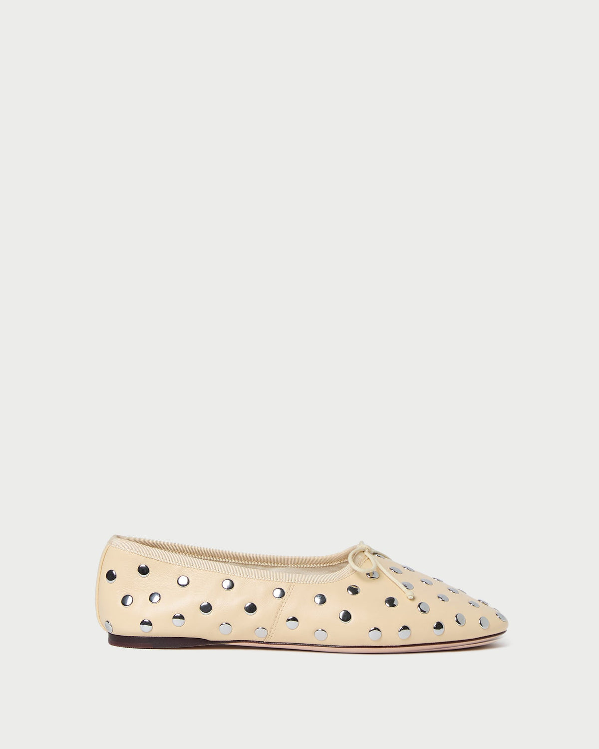 Landon Butter/Silver Ballet Flat